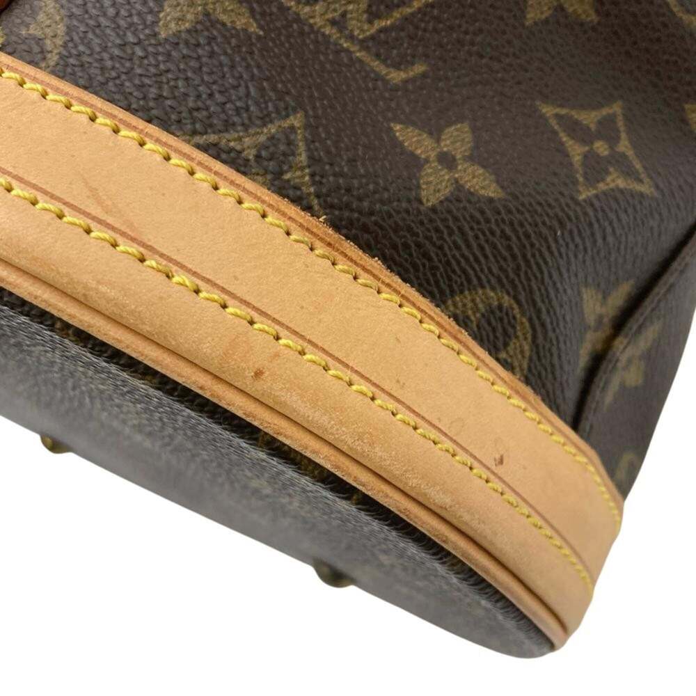 LOUIS VUITTON Brown Monogram Canvas Tote Bag - Picture 9 of 12